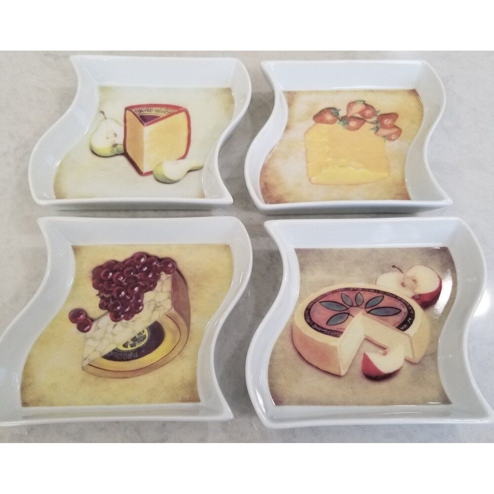 Cider House cheese plate set of 4